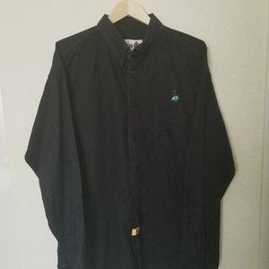 Imus men's vintage long sleeve button up shirt